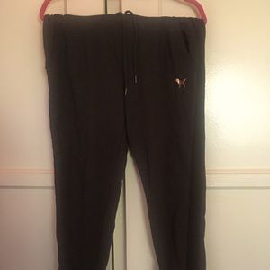 Victoria Secret Pink grey joggers size large
